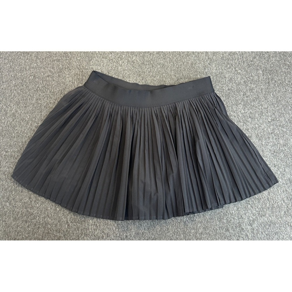 Lululemon Varsity High-Rise Pleated Tennis Skirt Shorts Pocket Skort Black 10 - Picture 16 of 16